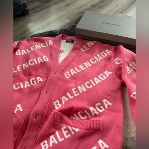 Brand new Balenciaga cardigan